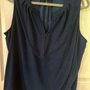 Blue and black shirt